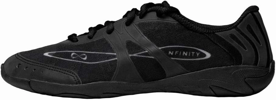 Nfinity Vengeance White Cheer Shoes for Youth Girls  High-Performance Breathable Sneakers for Cheerleading, Dance, and Sports Training  Lightweight and Durable for Competition