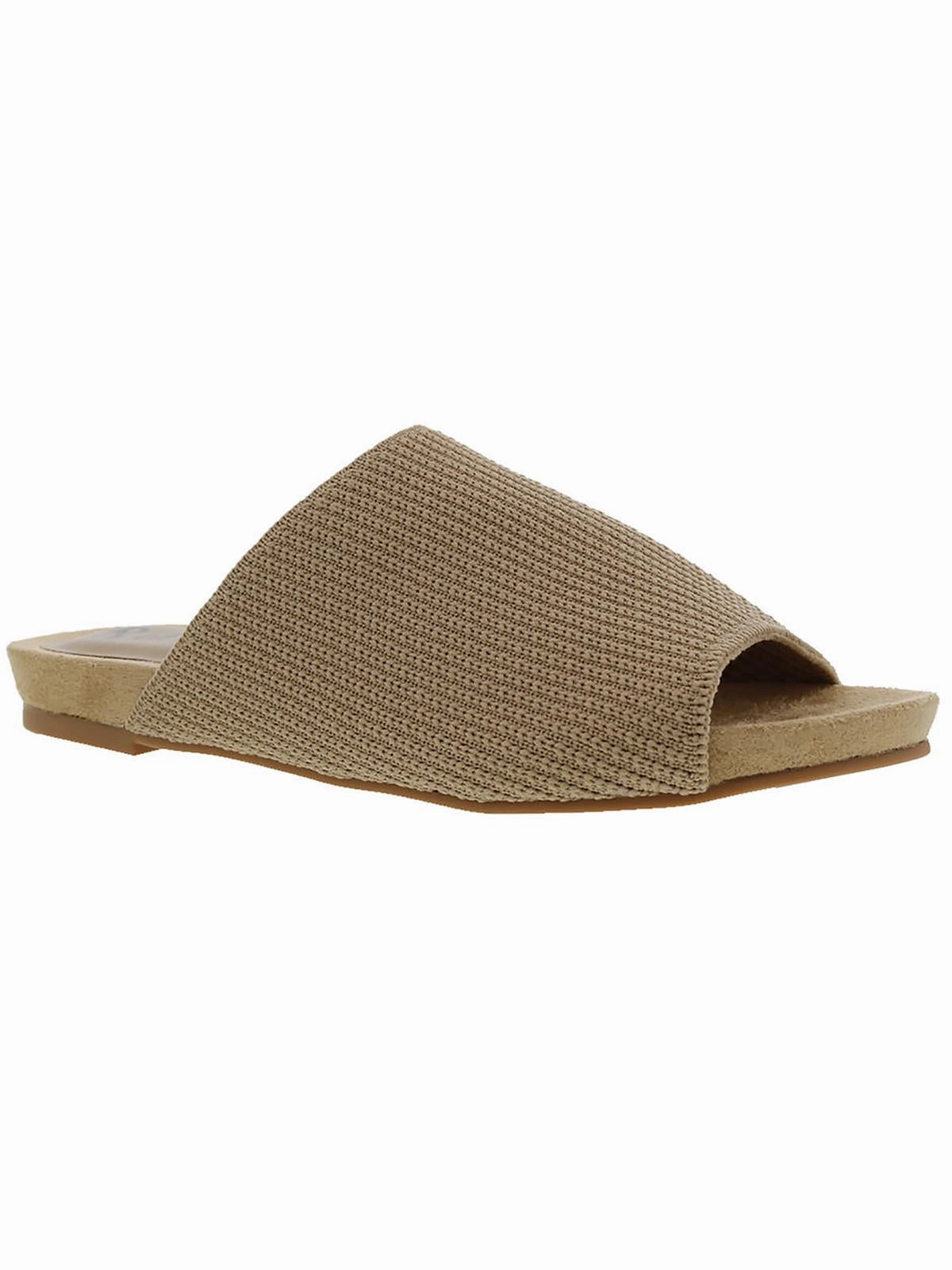 Nigh Womens Slip On Flat Slide Sandals