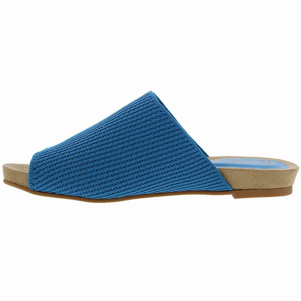 Nigh Womens Slip On Flat Slide Sandals