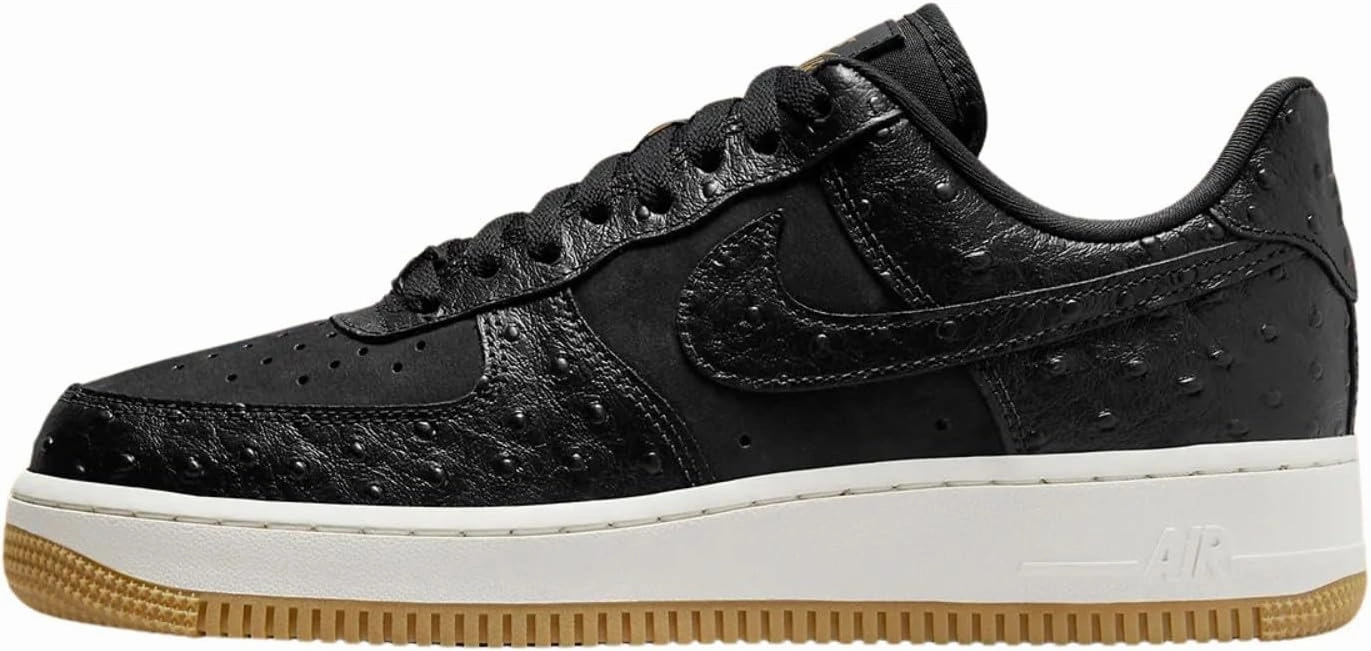 Nike Air Force 1' 07 lx Womens Shoes Black/Black-SAIL Size-14.5