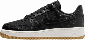 Nike Air Force 1' 07 lx Womens Shoes Black/Black-SAIL Size-9