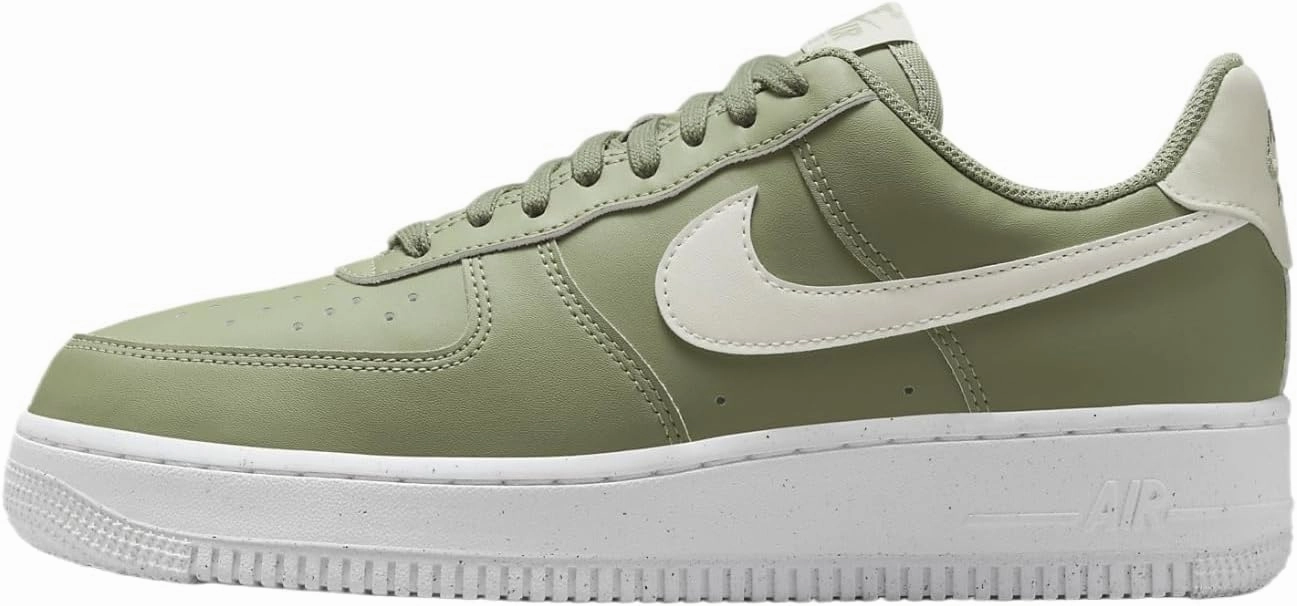 Nike Air Force 1 '07 Women's Shoes (HF5062-386, Oil Green/White/Gum Medium Brown/Sea Glass)