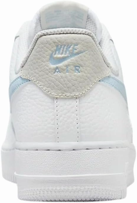 Nike Air Force 1 '07 Womens Lifestyle Shoes (White/Light Bone/Light Armoury Blue) (HF0022-100, Blue/White)