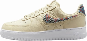 Nike Air Force 1 Low x Premium Goods Women's Shoes (DV2957-200, Flat Opal/White/Multi-Color) Size 15.5
