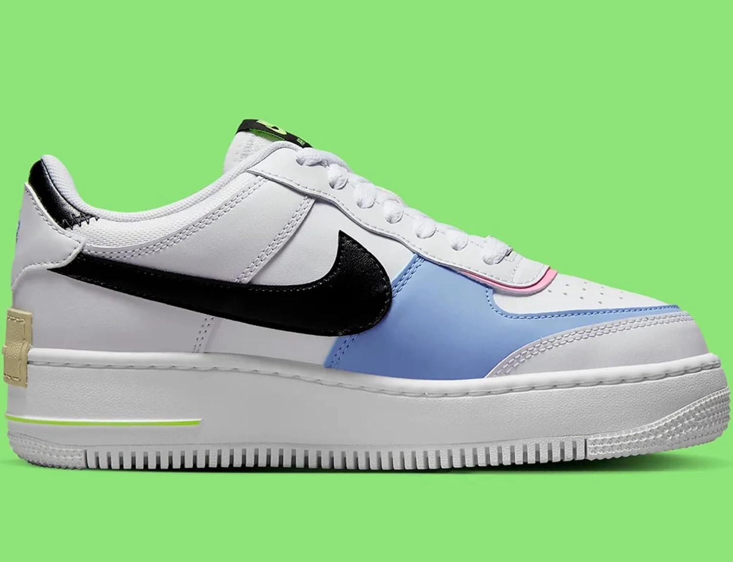 Nike Air Force 1 Mid '07 LV8 Men's Shoes (DZ2554-100, Summit White/Stadium Green/Coconut Milk/Black)
