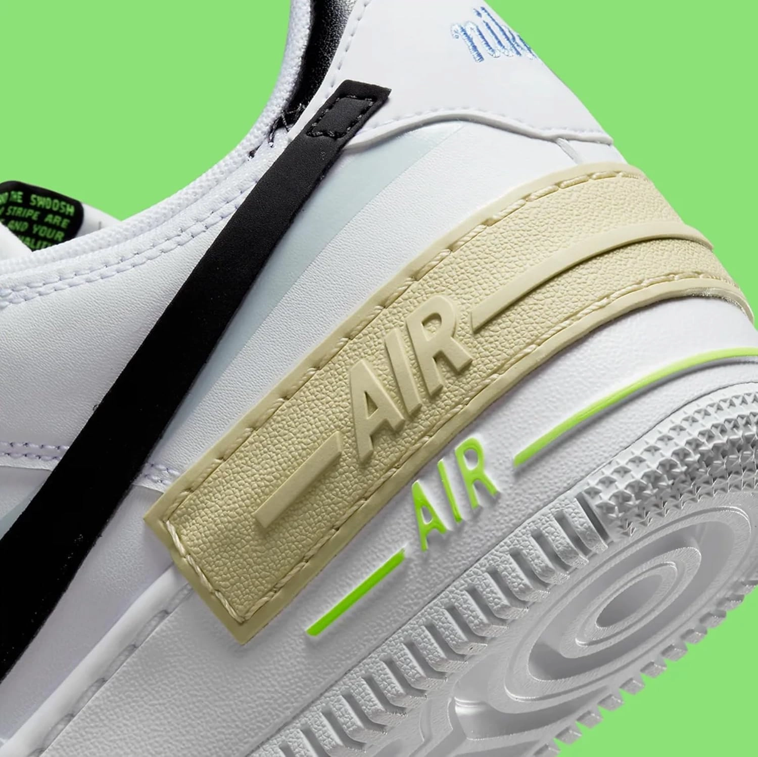 Nike Air Force 1 Mid '07 LV8 Men's Shoes (DZ2554-100, Summit White/Stadium Green/Coconut Milk/Black)