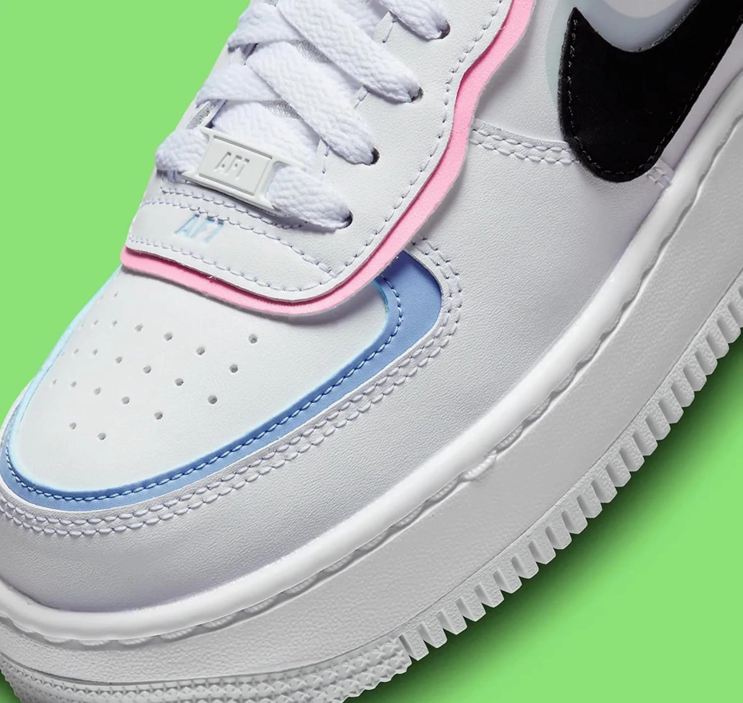 Nike Air Force 1 Mid '07 LV8 Men's Shoes (DZ2554-100, Summit White/Stadium Green/Coconut Milk/Black)