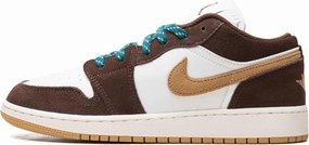 Nike Air Jordan 1 Low SE GS Boys Shoes