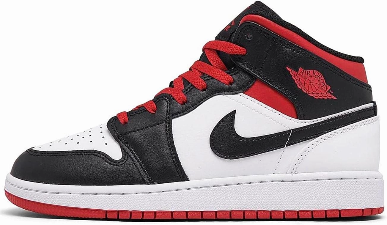 Nike Air Jordan 1 Mid GS Boys Shoes
