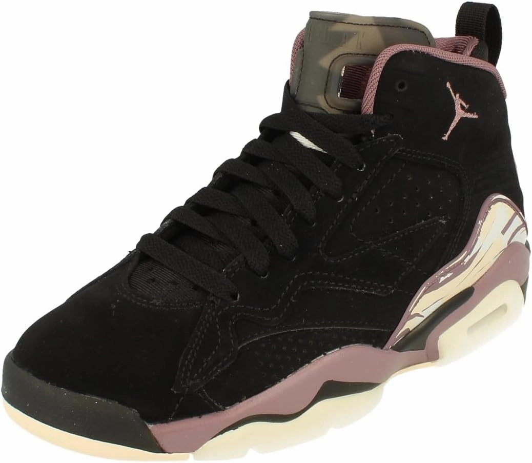 Nike Air Jordan Womens MVP Trainers FB9019 Sneakers Shoes (UK 5 US 7.5 EU 38.5, Black Sky Mauve Guava ice 005)
