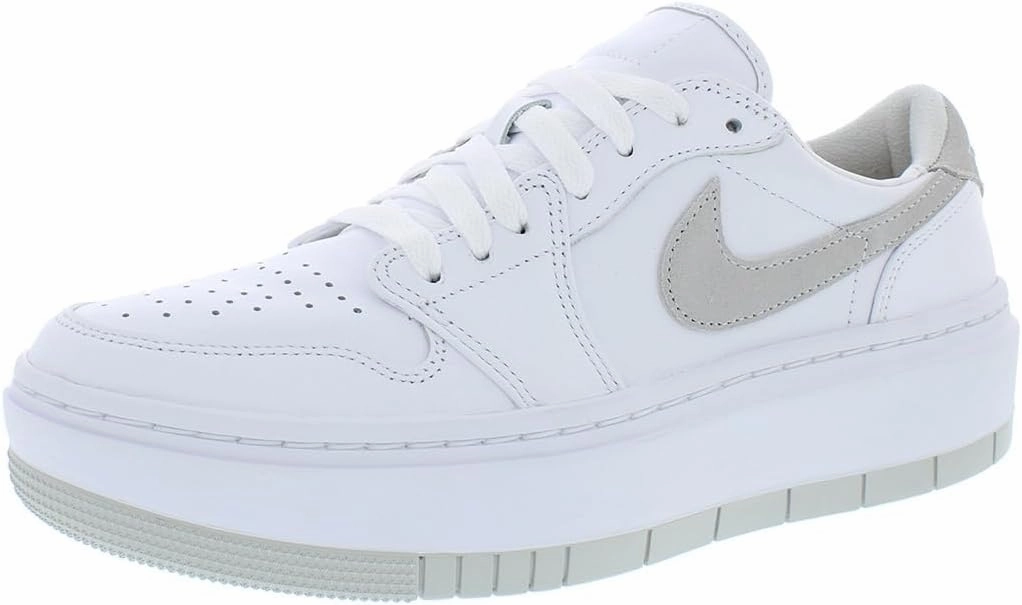 Nike Basketball Shoes for Women, Arma White/Neutral Grey/Arma White-arma White, 40.5 EU, Arma White Neutral Grey Arma White Arma White, 6.5 UK