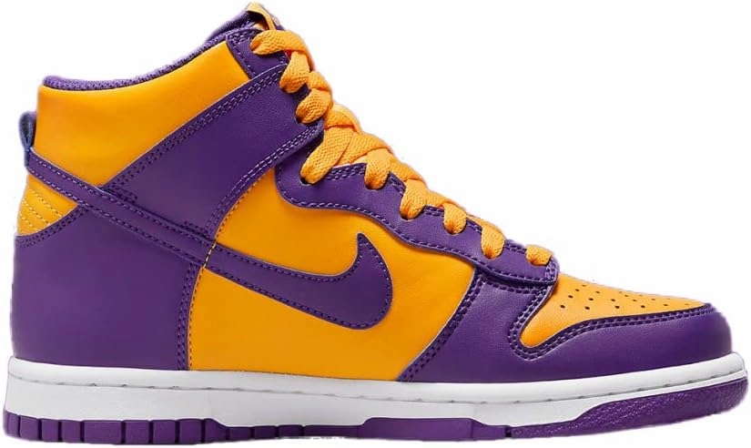 Nike Big Kid's Dunk Hi White/Midnight Navy (DH9751 100)