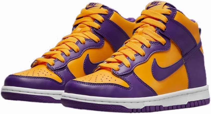 Nike Big Kid's Dunk Hi White/Midnight Navy (DH9751 100)