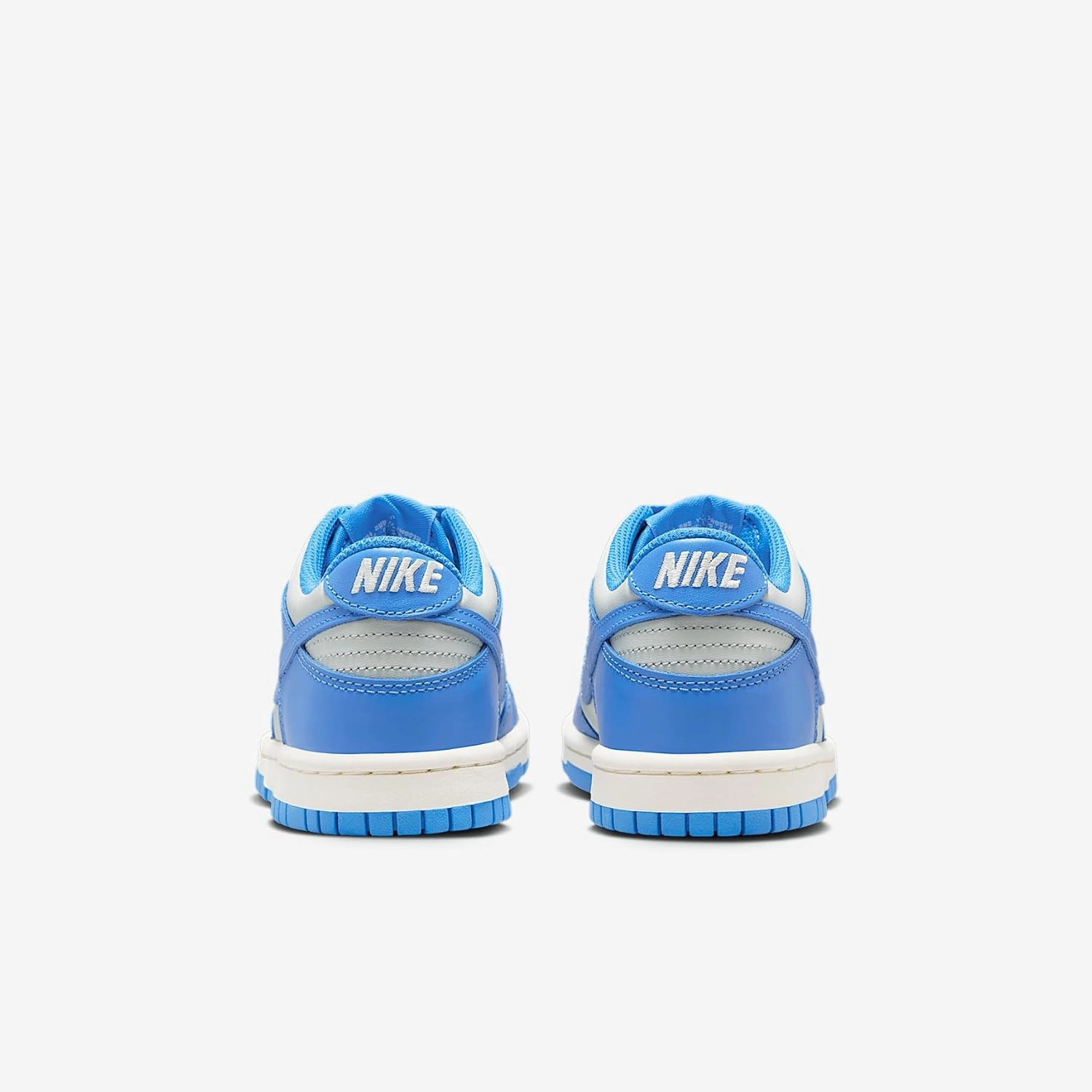 Nike Dunk Low Big Kids' Shoes (FB9109-004, Light Silver/Sail/Light Photo Blue)