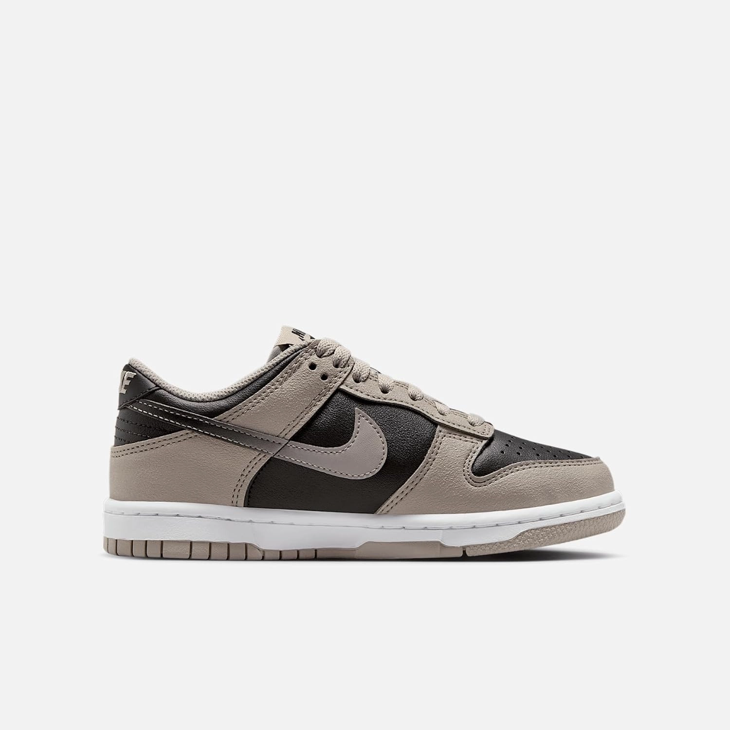 Nike Dunk Low Big Kids' Shoes (HV6363-009, College Grey/White/Black)