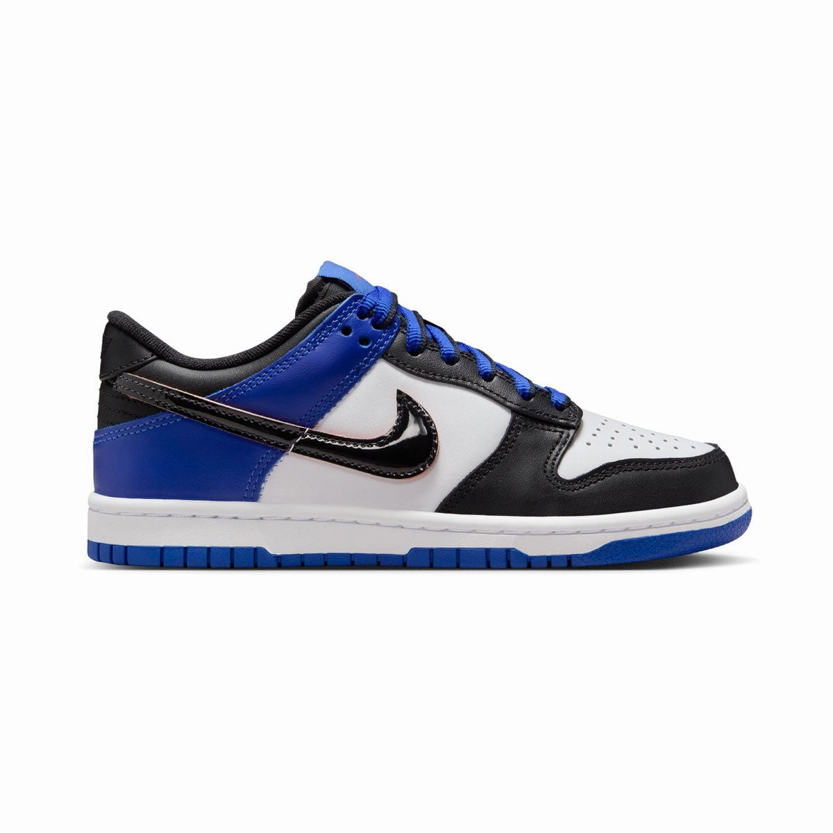Nike Dunk Low SE 'White Racer Blue' Big Kids' Shoes