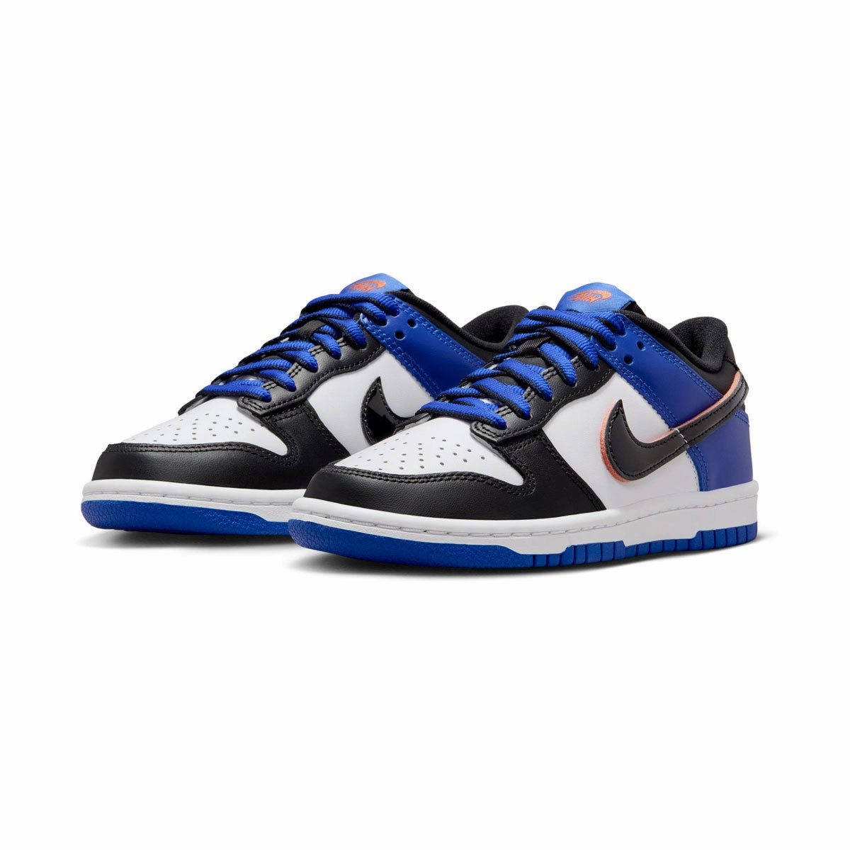 Nike Dunk Low SE 'White Racer Blue' Big Kids' Shoes