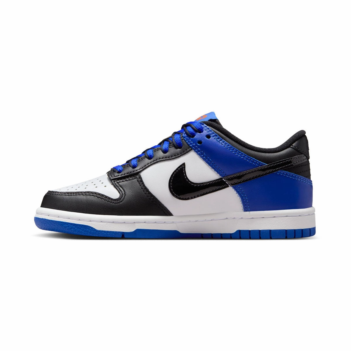 Nike Dunk Low SE 'White Racer Blue' Big Kids' Shoes