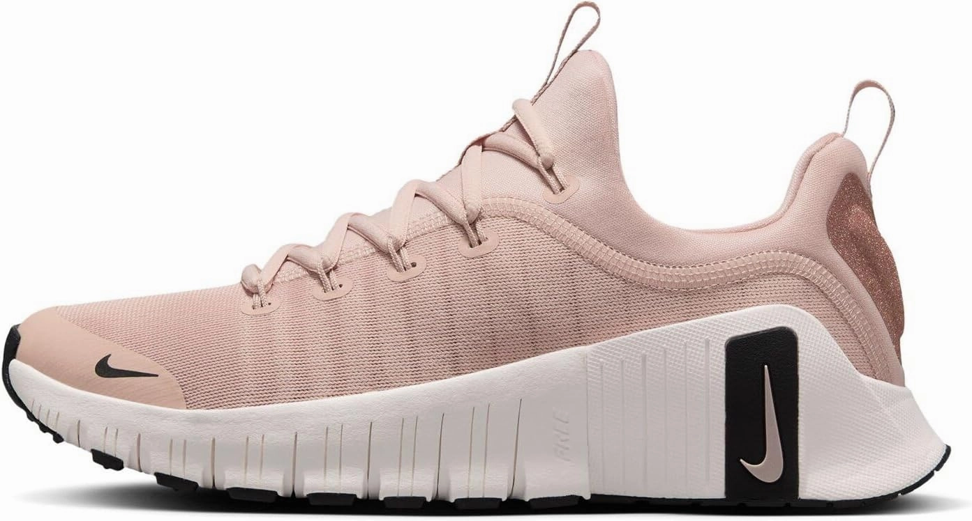 Nike Free Metcon 6 Premium Women's Workout Shoes (HF1208-600, Pink Oxford/Light Soft Pink/Black)