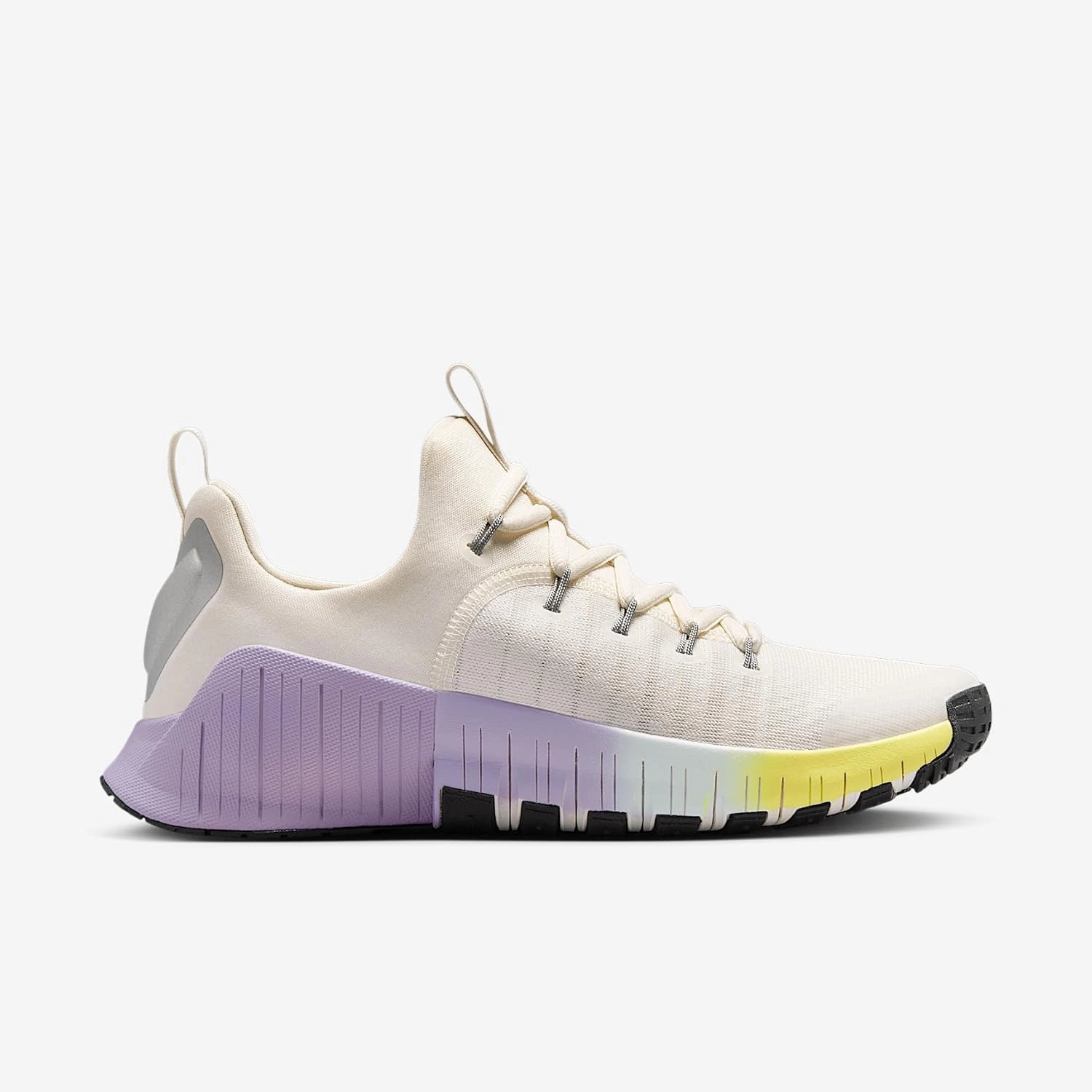 Nike Free Metcon 6 SE Women's Workout Shoes (HJ6214-001, Phantom/Black/Hydrangeas/Metallic Silver)