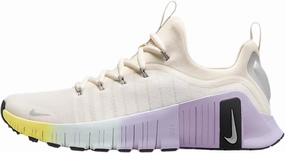 Nike Free Metcon 6 SE Women's Workout Shoes (HJ6214-001, Phantom/Black/Hydrangeas/Metallic Silver)