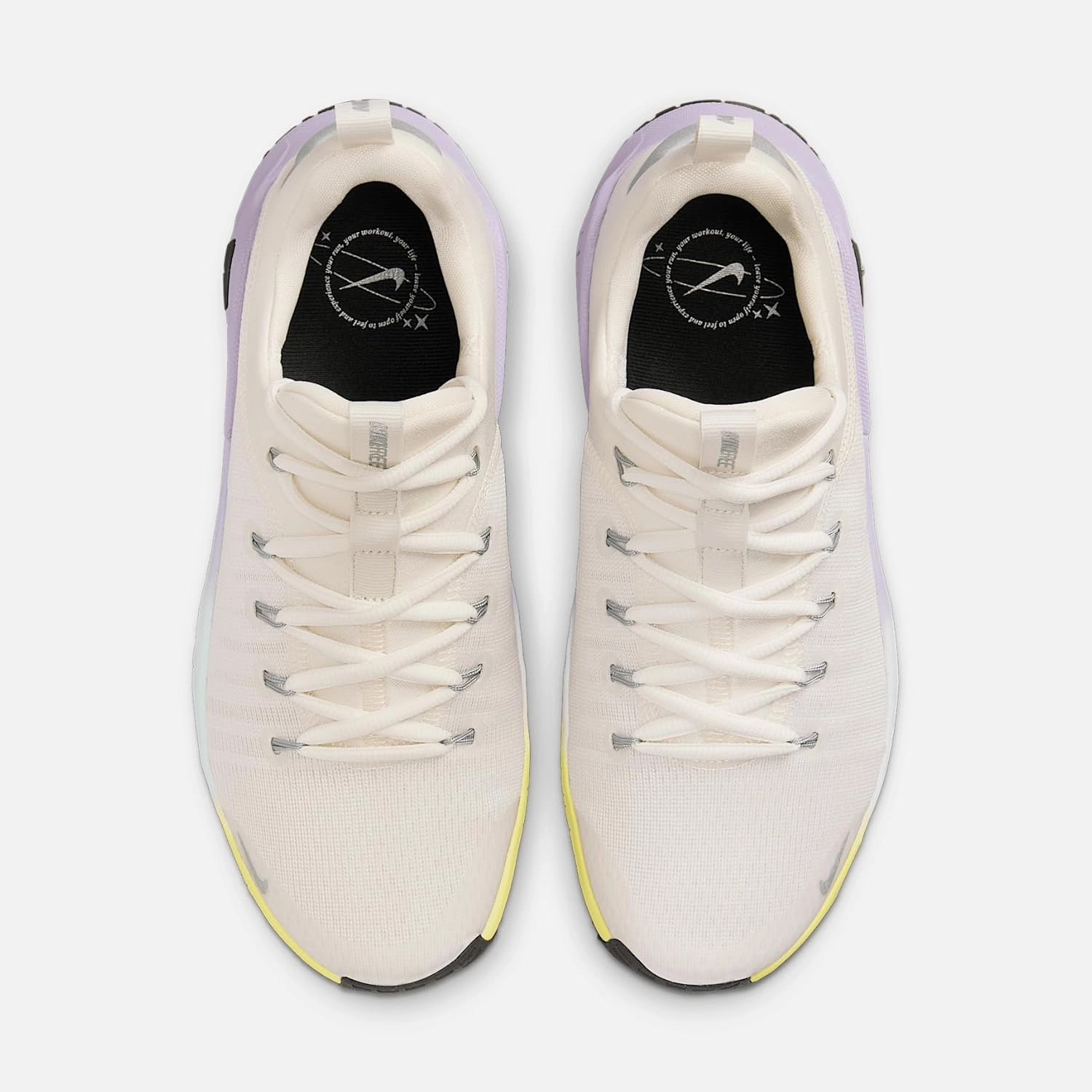 Nike Free Metcon 6 SE Women's Workout Shoes (HJ6214-001, Phantom/Black/Hydrangeas/Metallic Silver)