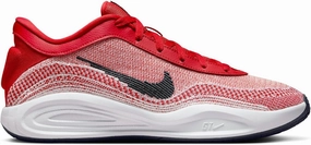 Nike G.T. Hustle Academy Mens Basketball Trainers FJ7791 Sneakers Shoes (UK 11 US 12 EU 46, University red Obsidian White 600)