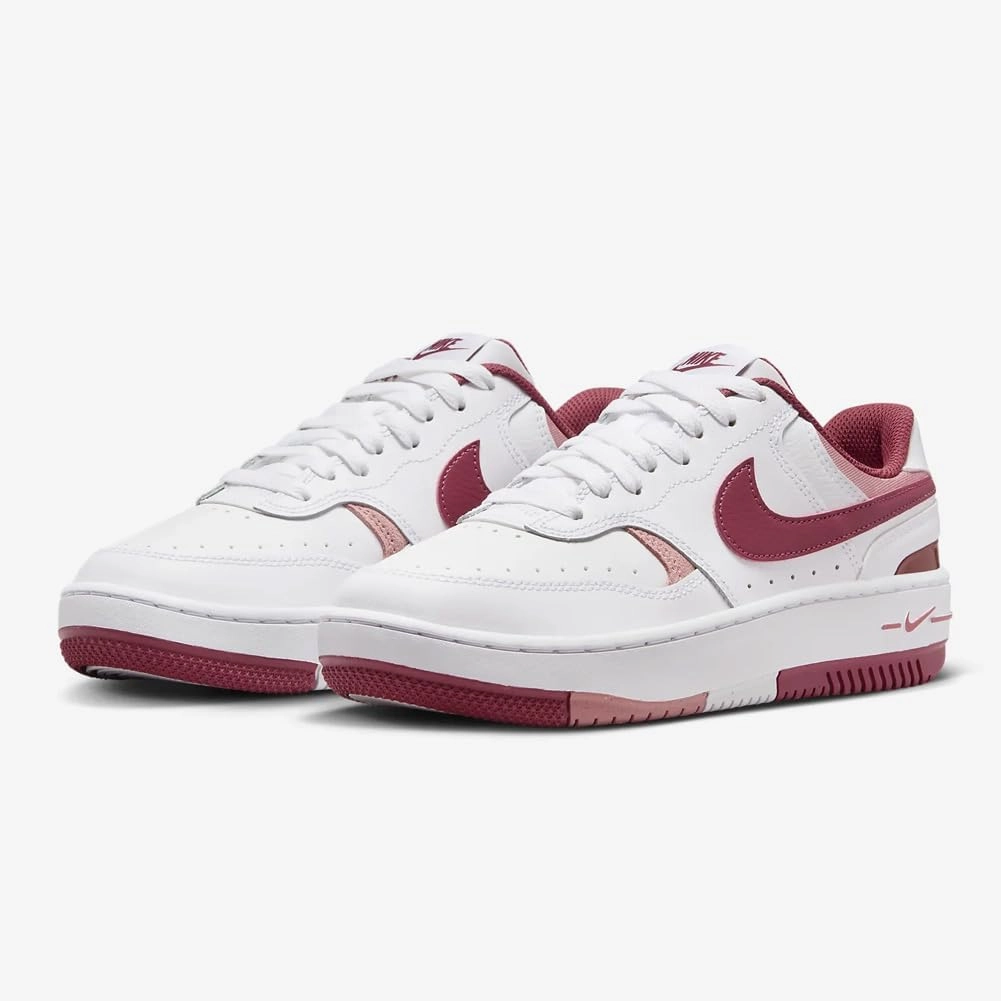 Nike Gamma Force Women's Shoes (FQ8877-100, White/Rugged Orange/Campfire Orange)