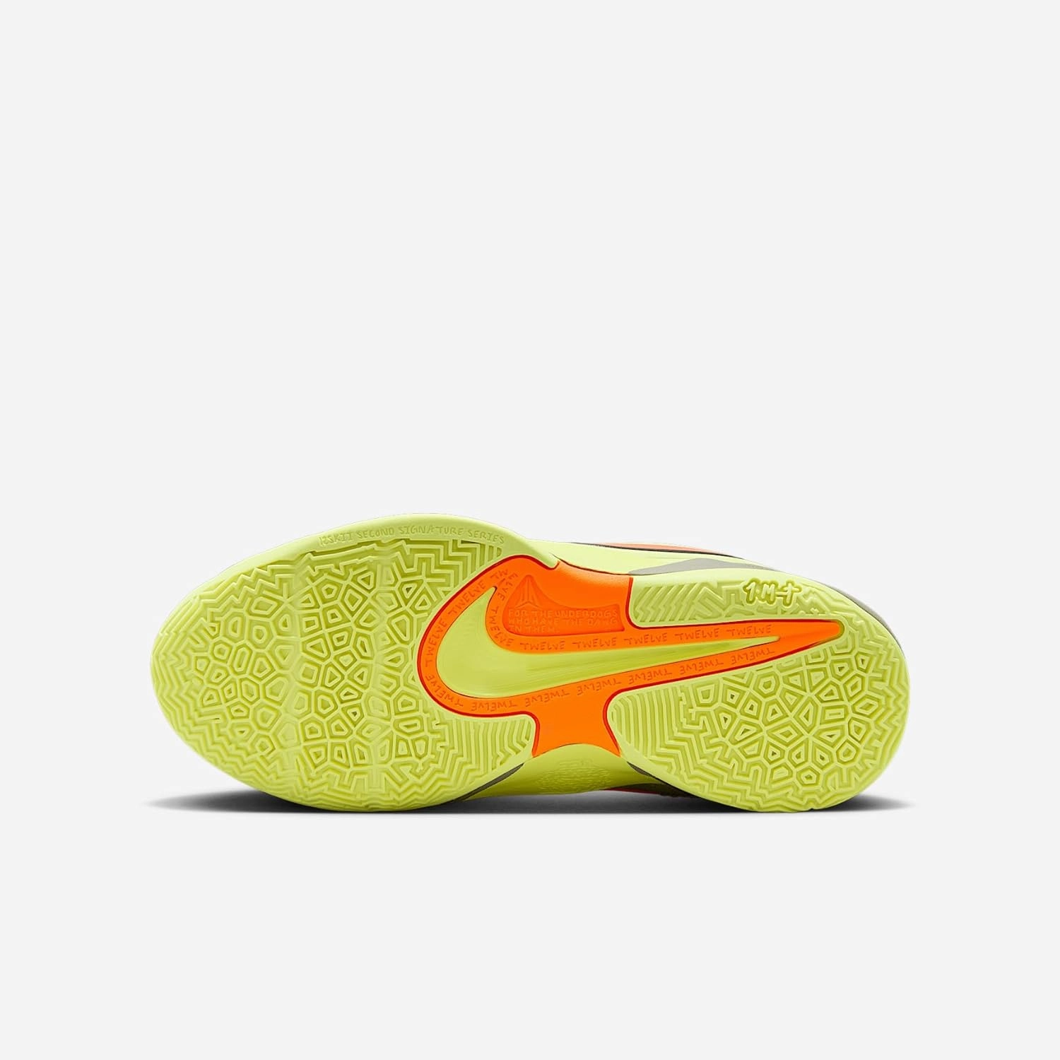 Nike Ja 2 'Big Kids' Basketball Shoes (FV5633-700, Light Lemon Twist/Light Army/Cargo Khaki/Total Orange)