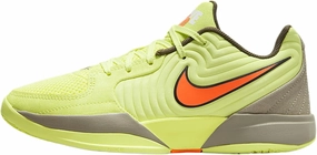 Nike Ja 2 'Big Kids' Basketball Shoes (FV5633-700, Light Lemon Twist/Light Army/Cargo Khaki/Total Orange)