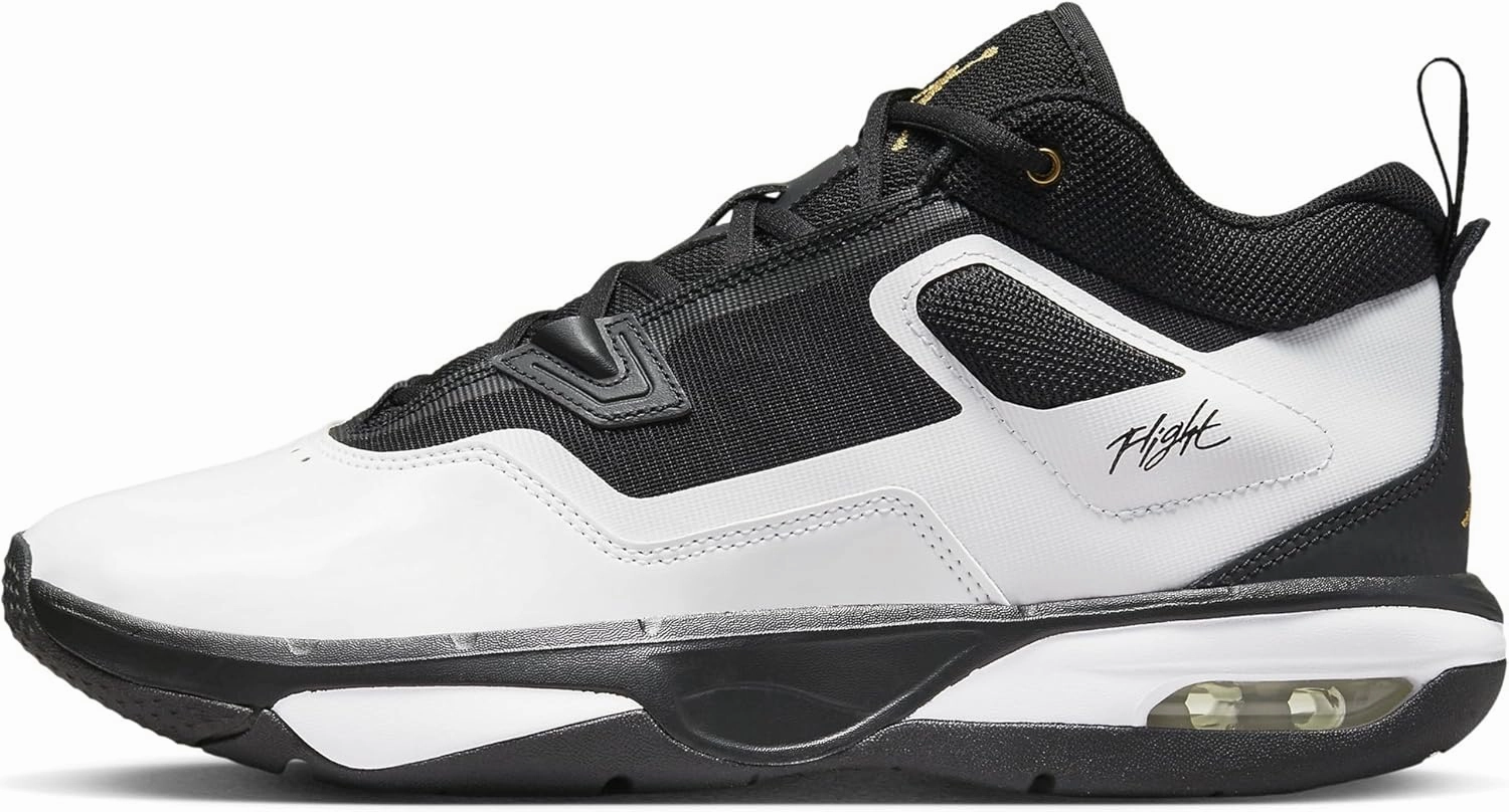 NIKE Jordan Stay Loyal 3 Men's Shoes (FB1396-070, Black/White/Metallic Gold) Size 11