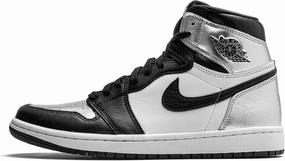 Nike Jordan Womens Air Jordan 1 Retro High OG WM CD0461 001 Silver Toe - Size 12.5W