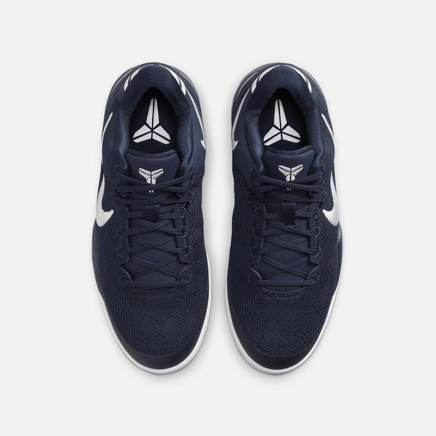 Nike Kobe 8 Big Kids' Basketball Shoes (FN0266-400, College Navy/College Navy/White)