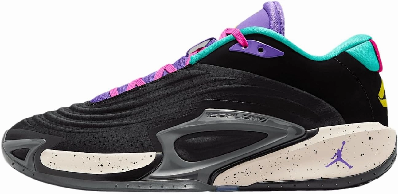 Nike Luka 3 Basketball Shoes (FQ1284-002, Black/Hyper Jade/Pink Prime/Hyper Grape)