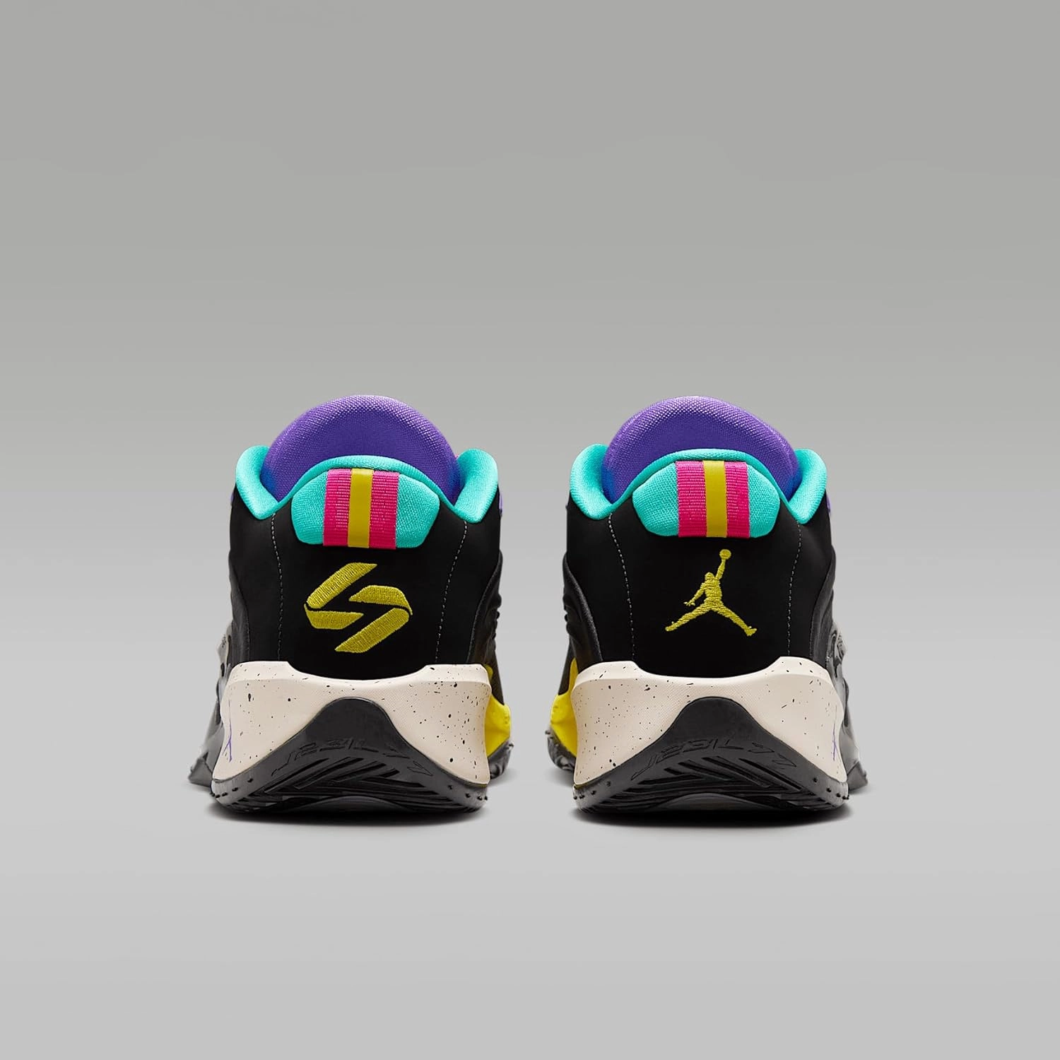 Nike Luka 3 Basketball Shoes (FQ1284-002, Black/Hyper Jade/Pink Prime/Hyper Grape)