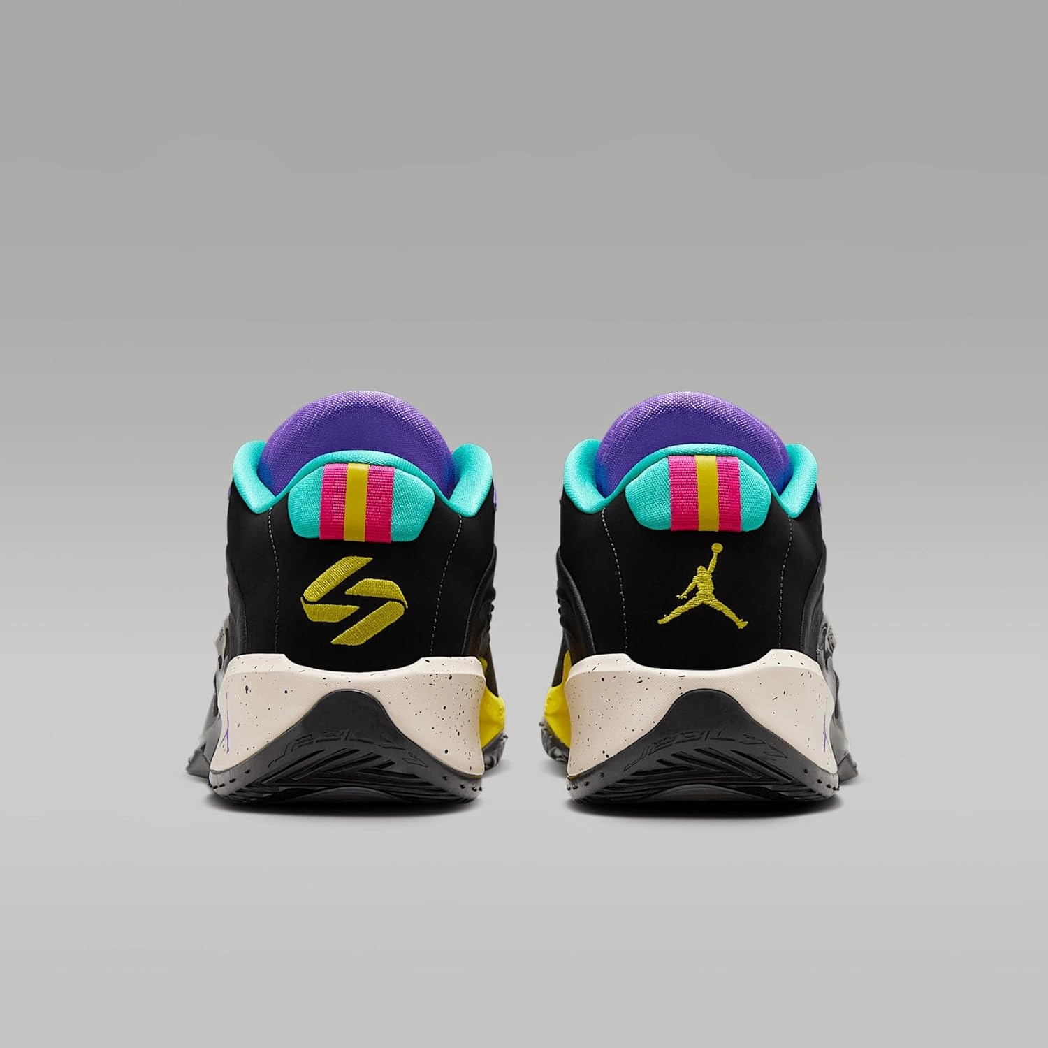 Nike Luka 3 Basketball Shoes (FQ1284-002, Black/Hyper Jade/Pink Prime/Hyper Grape)