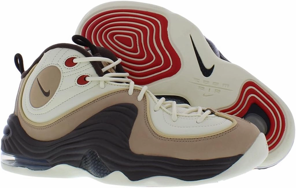 Nike Men's Air Penny 2 Sneaker - Black, 3.5