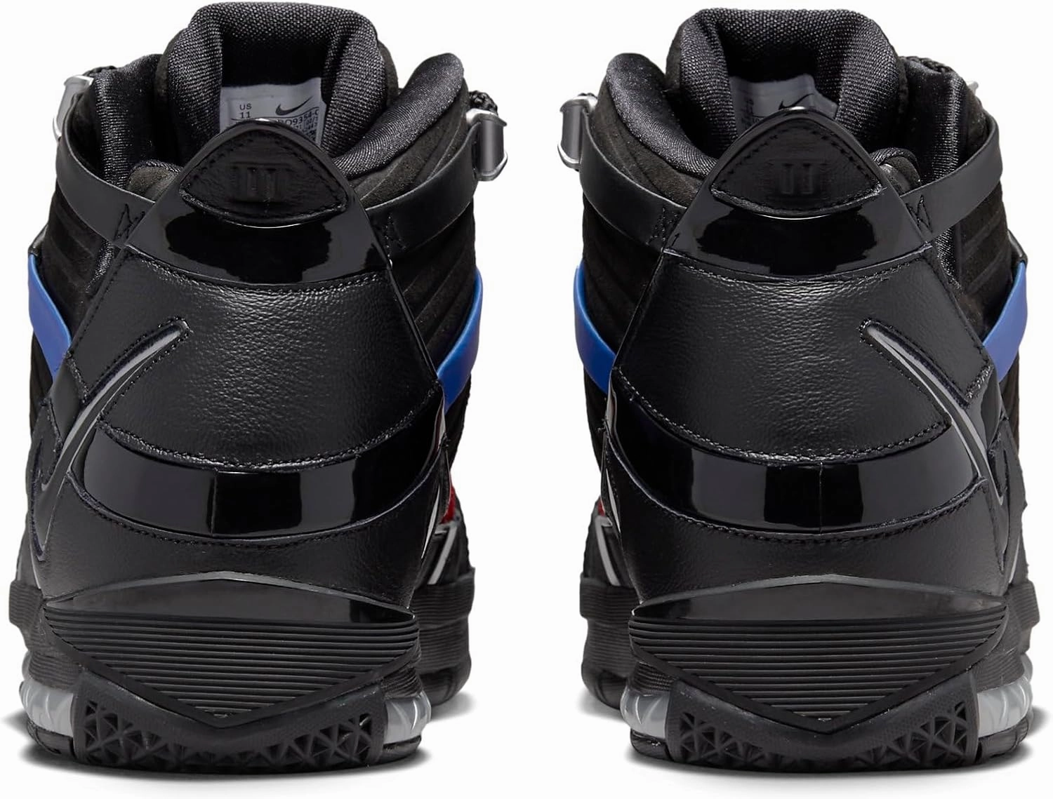 Nike Men's Zoom Lebron III QS Black/Metallic Silver (DO9354 001)
