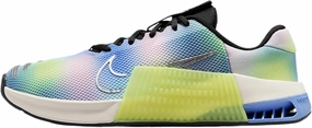 Nike Metcon 9 SE Women's Workout Shoes (HJ6211-001, Black/Light Lemon Twist/Royal Pulse/Metallic Silver)