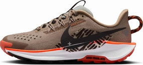 Nike Pegasus Trail 5 "Big Kids' Trail Running Shoes (FV5638-200, Khaki/Hyper Crimson/Vintage Coral/Velvet Brown)