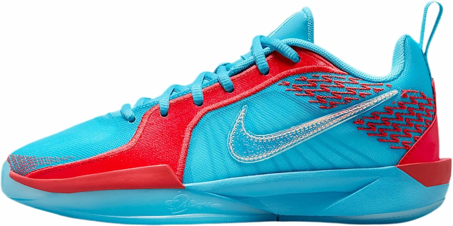 Nike Sabrina 2 Big Kids' Basketball Shoes (Baltic Blue/Light Crimson/Glacier Blue/White)