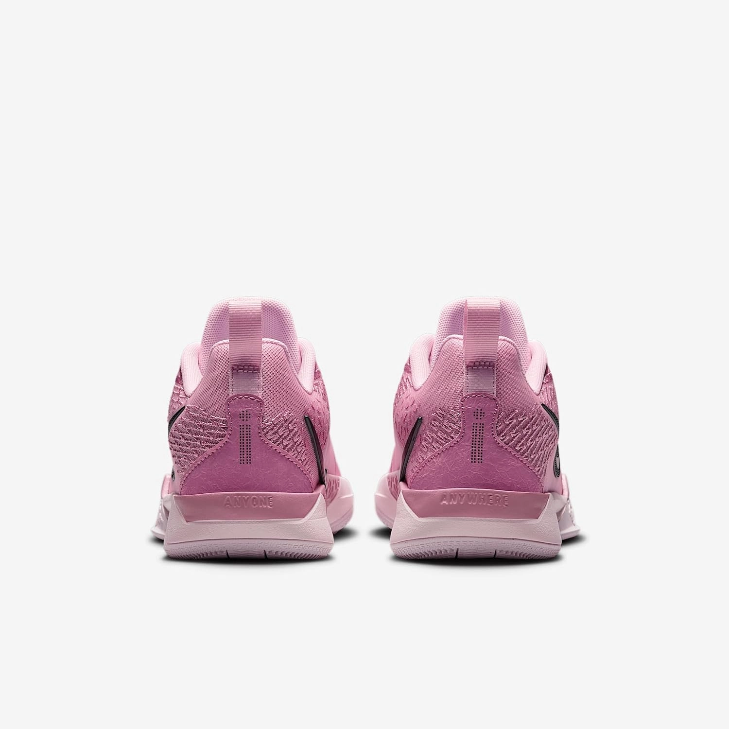 Nike Sabrina 2 Big Kids' Basketball Shoes (FQ7376-600, Pink Foam/Elemental Pink/Black)