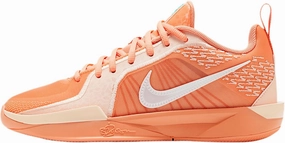 Nike Sabrina 2 Big Kids' Basketball Shoes (FQ7376-801, Apricot Agate/Washed Coral/Washed Teal/Light Bone)