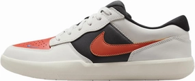 Nike SB Force 58 Premium Skate Shoes (DV5476-004, Light Bone/Black/Astronomy Blue) Size 13