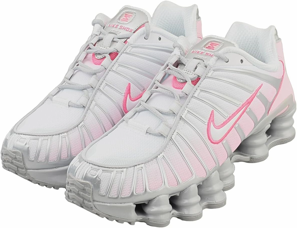 Nike Shox TL Women's Shoes (HV2520-001, etallic Platinum/Pink Foam/White/Pinksicle)