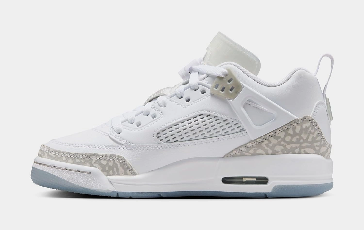 Nike Spizike Low Grade School Basketball Shoes (Blue/Grey/White)