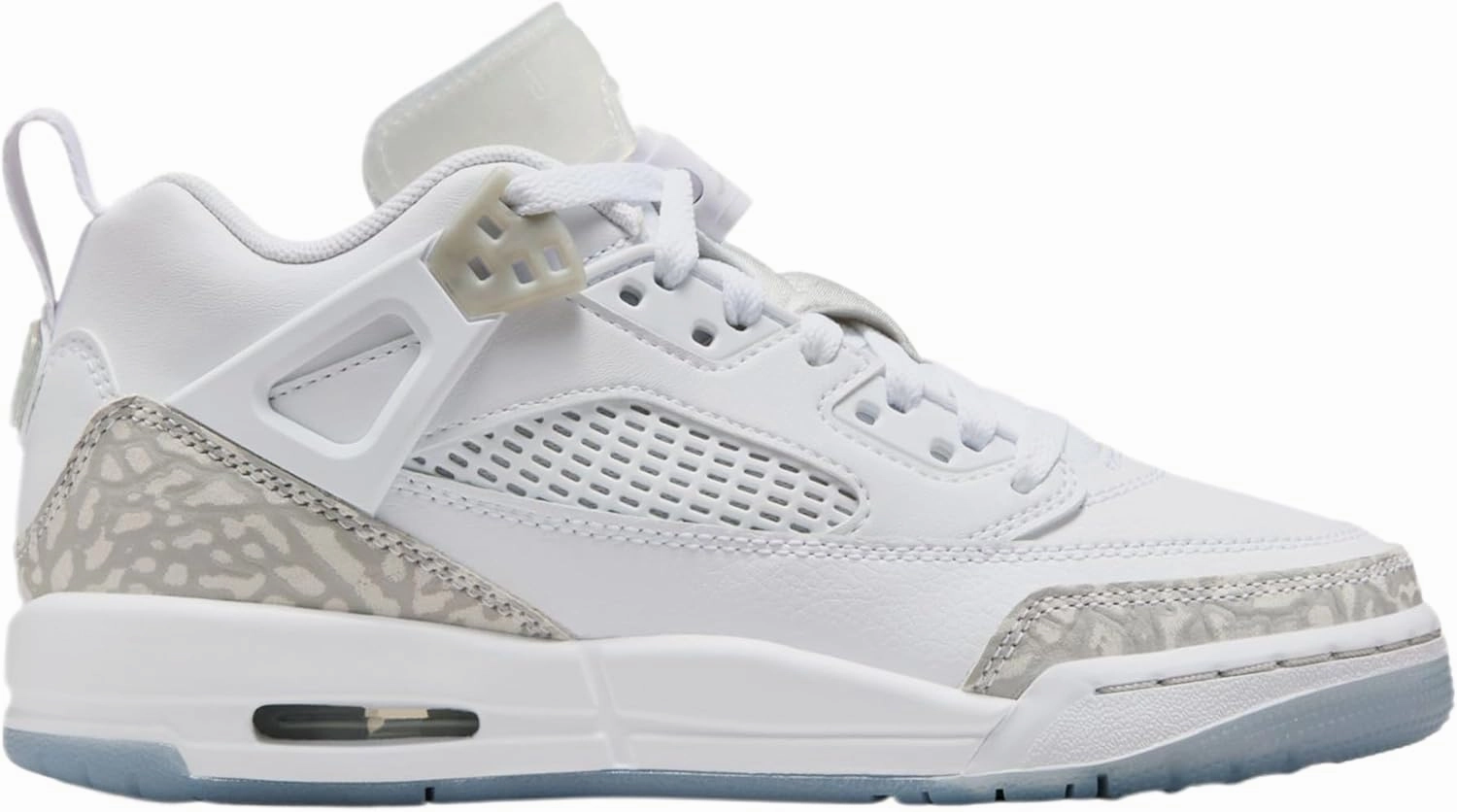 Nike Spizike Low Grade School Basketball Shoes (Blue/Grey/White)