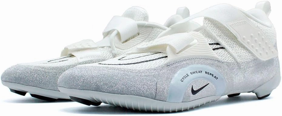 Nike SuperRep Cycle 2 NN Premium Women's Cycling Shoes (FZ2117-100, Summit White/Pure Platinum/Black)
