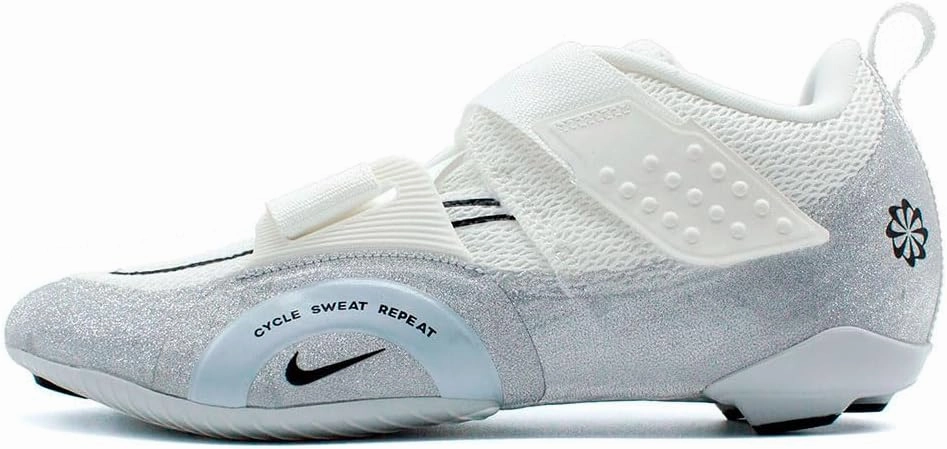 Nike SuperRep Cycle 2 NN Premium Women's Cycling Shoes (FZ2117-100, Summit White/Pure Platinum/Black)