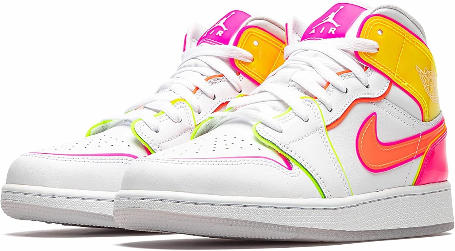 Nike Unisex-Child Air Jordan 1 Mid Gs Shoes